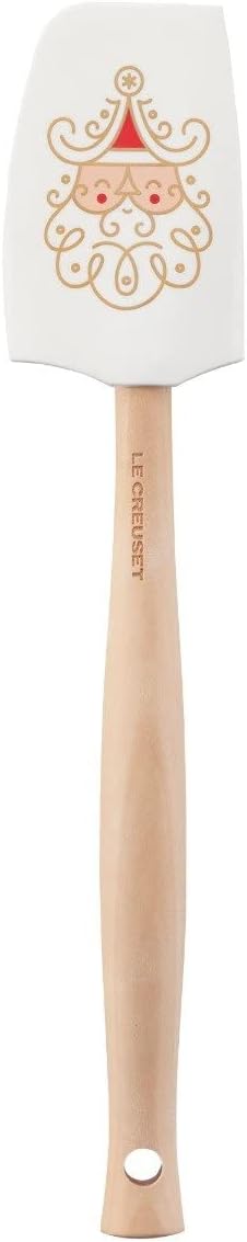 Le Creuset Silicone Medium Spatula, 11 1/8" x 2 1/4", White