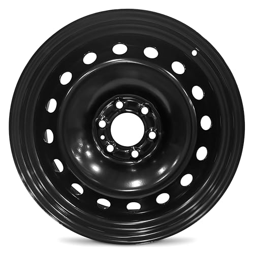For 2004-2025 Ford F-150 20 Inch Powder-Coated Black Steel Rim - OEM Direct Replacement - Road Ready Truck Wheel