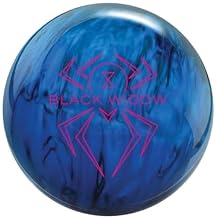 Bowlerstore Products Hammer Professionally Drilled Black Widow Mania Bowling Ball - Cobalt/Black