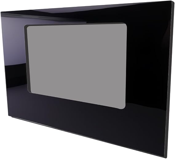 Upgraded W10118455 Outer Oven Door Glass Fit for Whirlpool Kenmore Amana KitchenAid, Range Door Glass Replace WPW10118455 W10010680 W10075990 1470262 EAP11748551