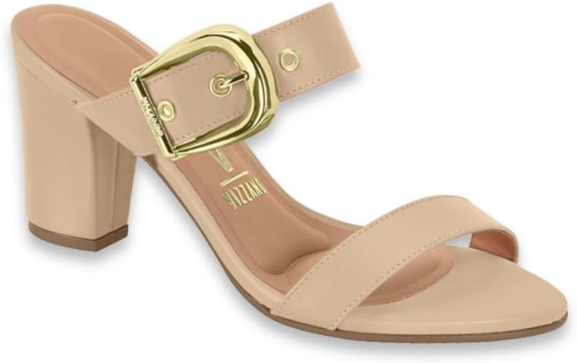 Womens Heeled Sandals with Buckle Strap,4 COLORS BLACK GOLD,OLIVE,BEIGE,BLACK