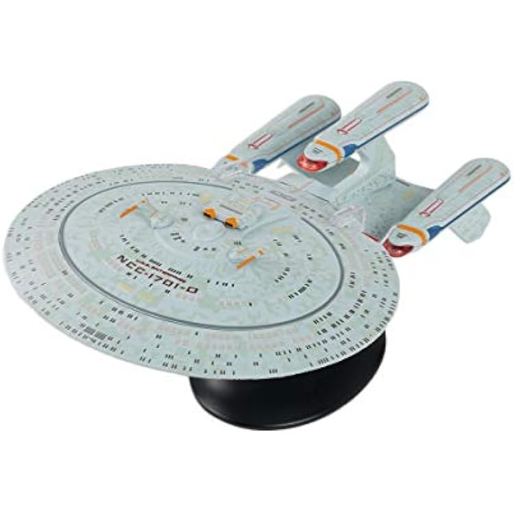 Star Trek The Official Starships Collection | Future U.S.S. Enterprise NCC-1701-D All Good Things XL Edition by Eaglemoss Hero Collector