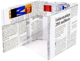 Tyvek Wallets (Newspaper)