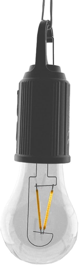 10W USB Şarjlı Askılı - 4 Kademeli Led Ampul 3200K - Sarı Işık [Enerji Sınıfı A]