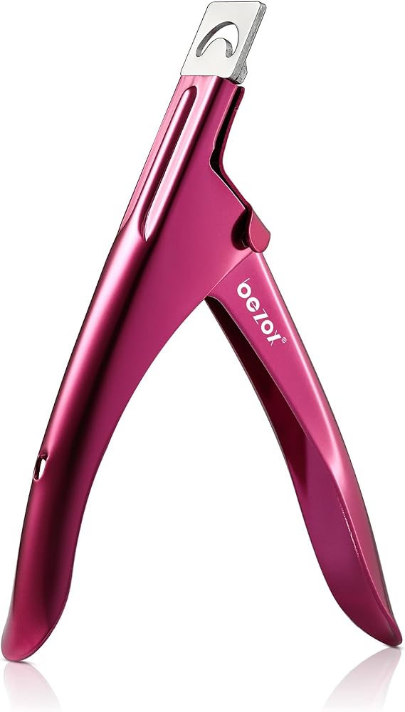 BEZOX Sharp Blade Acrylic Nail Clipper, Professional and High Precision Nail Tip Cutters, False Nail Cutter for Nail Tips