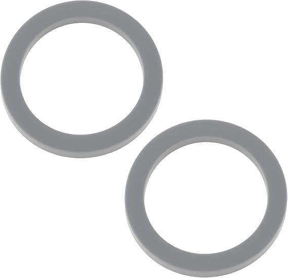 OTOTEC 2Pcs Dishwasher Rinse Aid Rubber Gasket 41x31x4 mm 00166625 Compatible with Bosch Compatible with Siemens