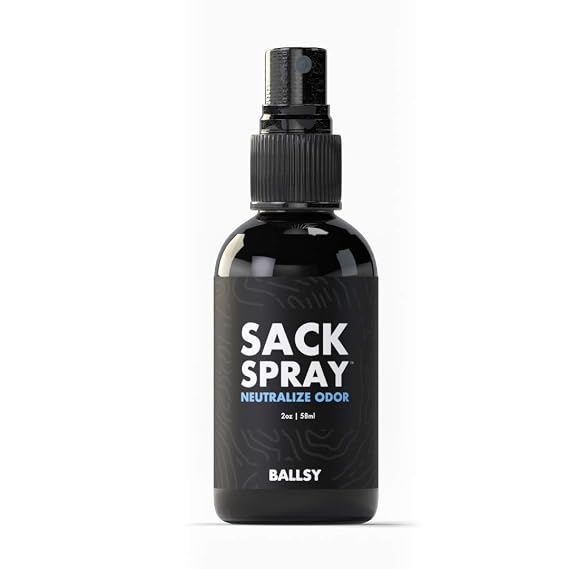 Ballsy Ball Sack Spray, Deodorant Spray for Men, Ball Spray for Men, 2 Oz