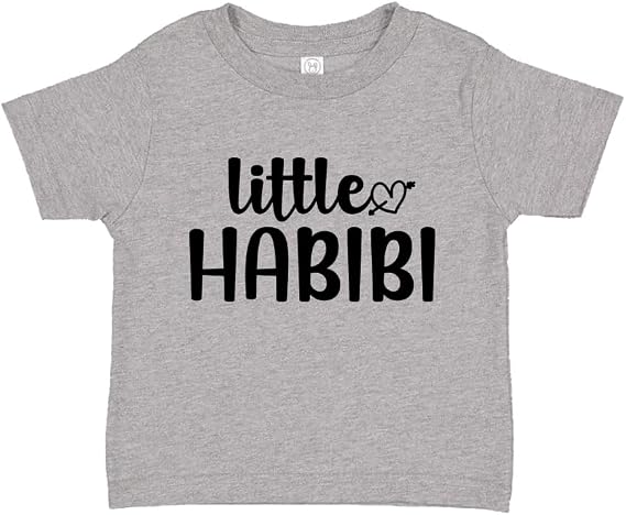 Little Habibi Baby Bodysuit One Piece or Toddler T-Shirt Cute Arab Baby Gift