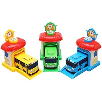 Tayo Rogi Lani Shooting-Car Station - The Little Bus Tayo Friends Toy Car