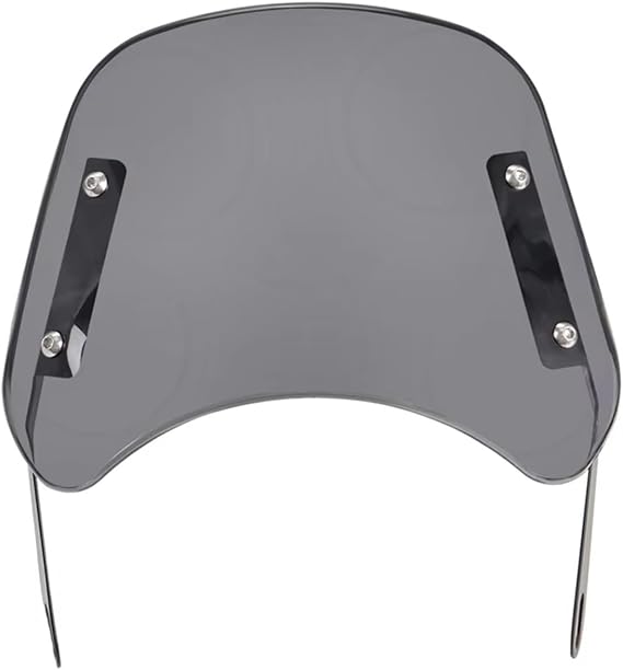 Motorcycle 5-7 Headlight Windshield Deflector Windscreen For SRX400 SRX250 SR500 SR400 SRV250(Titanium)