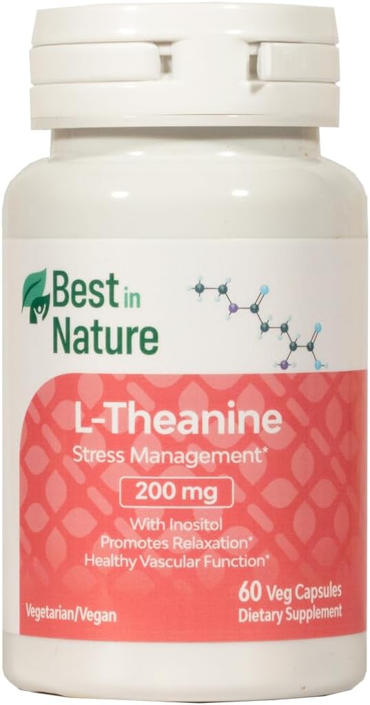 L-Theanine 200 mg 60 Veg Capsules