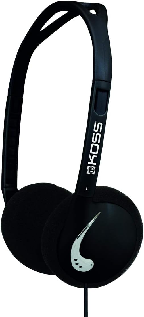 Koss KPH Stereo Headphones, Black KPH25K