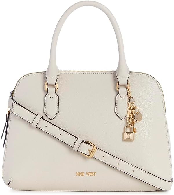 NINE WEST Women's Cibrina Dome Satchel etta, tote, purse, ava, bag, designer