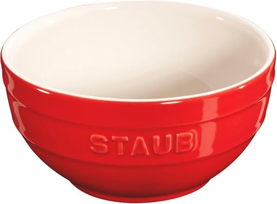 STAUB Ceramic Bowl, Cherry 4.7 Inches (12cm), Ceramic, Microwave Safe, Dishwasher Safe, 0.4L