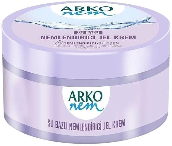 ARKO NEM Su Bazlı Nemlendirici Jel Krem, 250 ml
