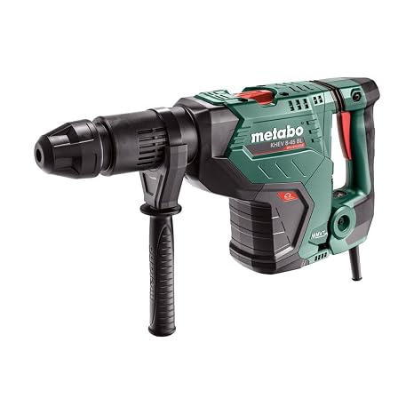 Metabo 600766620 KHEV 8-45 BL 14.8 Amp 212300 RPM SDS-MAX Combination Brushless 1-34 in. Corded Rotary Hammer