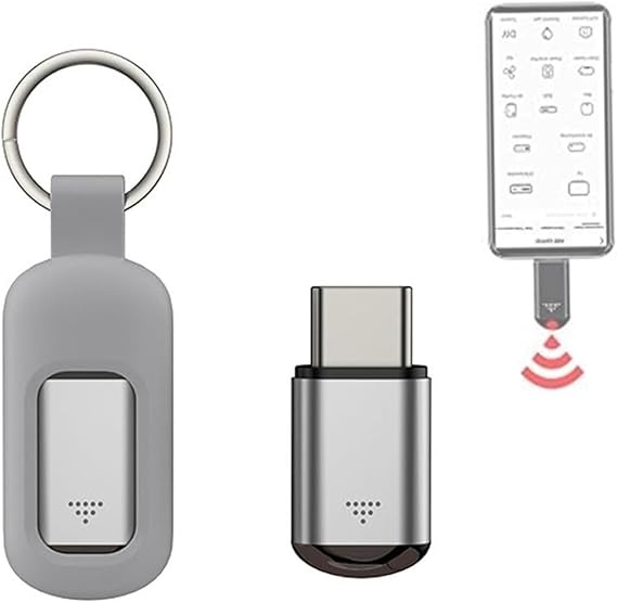 Hacking Device, Iflipper Zero Device, Hacking Remote, Hacking Tool,Device, Remote Type C, Infrared Controller (Silver,for Type C)