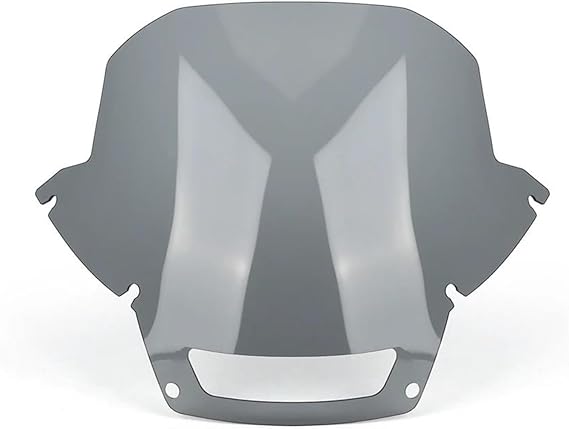 Motorcycle Windshield for Harley Softail Low Rider ST El Diablo FXRST FXLRST 2022 2024 Accessories Motorcycle Windshield Wind Deflector Fairing windscreen Double Bubble(Smoke Gray)