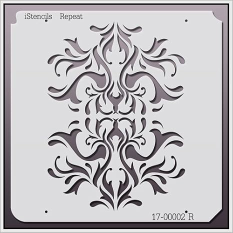 Repeat Wall Stencil 17-00002 R 8 X 8