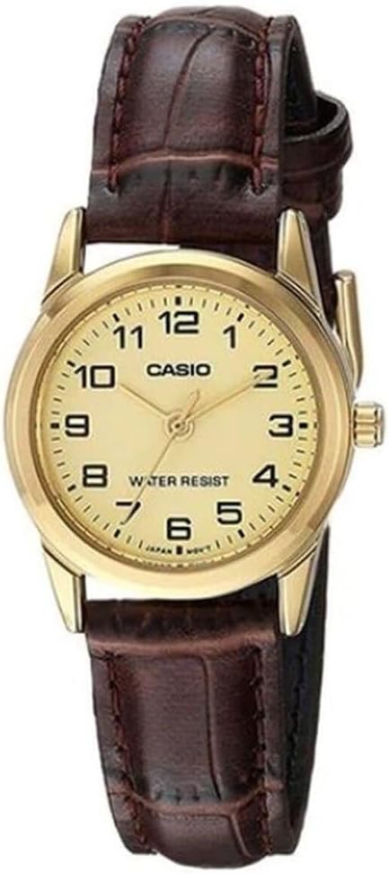 Casio LTP-V001GL-9BUDF Kol Saati, Standart, Analog, Altın Sarısı, Kadın