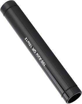 Bicycle Wheel Fork Axle, 15mm to 12mm Thru Axle Adapter Aluminium Alloy Skewer Adapter Quick Release for Mountain Road Bike