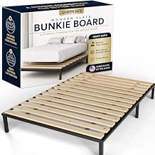 Treaton, 0.68-Inch Heavy Duty Horizontal Wooden Bunkie Board/Bed Slats, 78" x 60.5", Beige