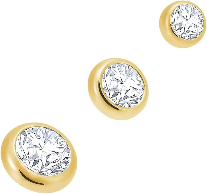 Implant Grade 14G Micro Dermal Bijoux Anchor Top Replacement Head