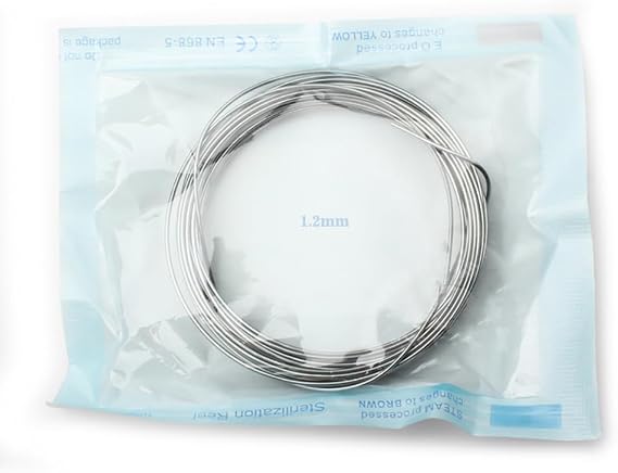 Orthopedic Wires Stainless Steel Cerclage Wire 0.4-1.5mm Veterinary Instrument (1.2mm)