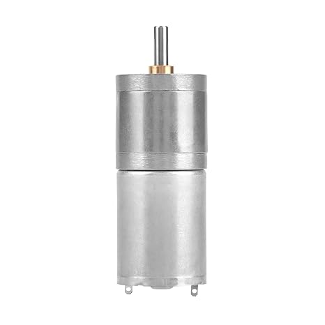 Gear Motor, 1Pcs 25mm DC 12V 25GA-370 Low Speeds Metal Gear Motor for Electronic Lock(12V 500RPM)