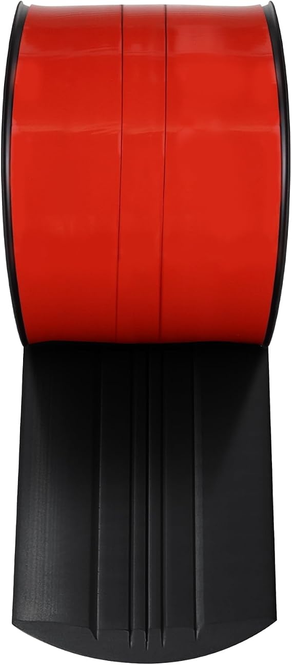 Keel Guard for Fiberglass Boat Bass Aluminum Boats,DIY Keel Guard Protector | Boat Keel Protector Hull Shield Protects from Rocks Ramps Scratches Damage,Self-Adhesive 5 Inch Wide x 4 Feet Length, Black