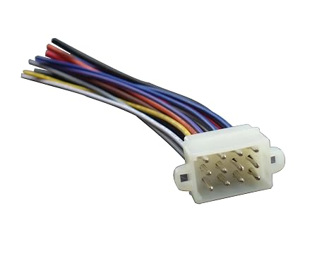 Harness Plug Pigtail Compatible with Whelen Siren 295 Series Sirens 295hfs | 12-pin wire cable harness also Compatible with Whelen Siren SL100 SLA1 295HFS1, A1, A5 & A6