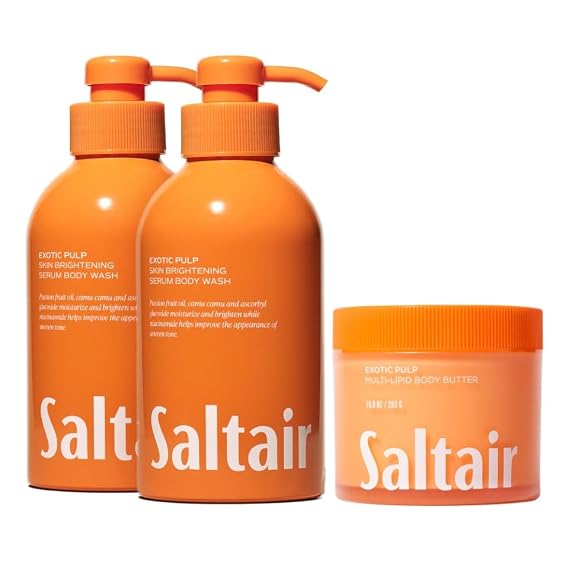 Saltair Exotic Pulp Body Butter & Exotic Pulp Body Wash 2pck bundle