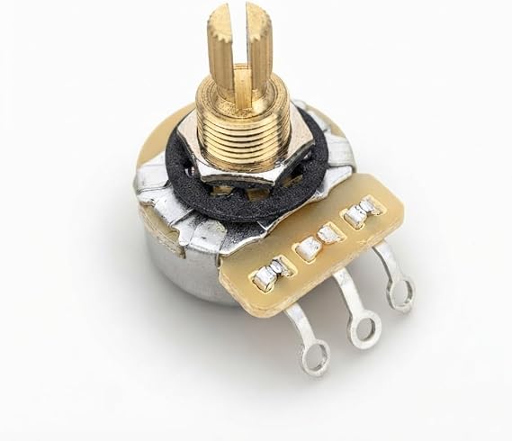 Pot - CTS, 500K Linear, 3/8 in. Bushing, Knurled Shaft