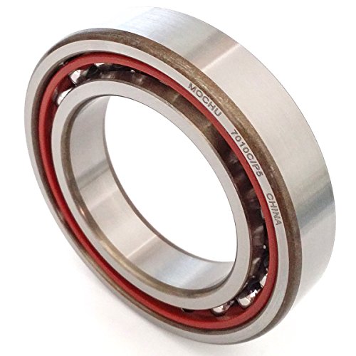 MOCHU 7010 7010C 7010CP5 50x80x16 ABEC-5 Angular Contact Ball Bearing CNC 15 Contact Angle Universal Arrangement Metric Precision Bearings
