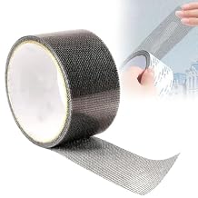 Strong Adhesive Screen Repair Tape,2024 New Creative Screen Anti-Mosquito Repair Tapes,Household Self-Adhesive Screen Window Repair Patch for Doors,Windows (Black)