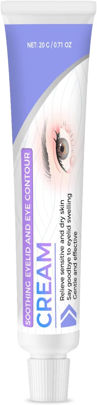 Blepharitis Treatment Eye Cream, Stye Eye Treatment, Chalazion Treatment for Stye, Hydrating Treatment Under Eye Relief Moisturize, for Puffiness, Dryness, Swelling, Dark Circles