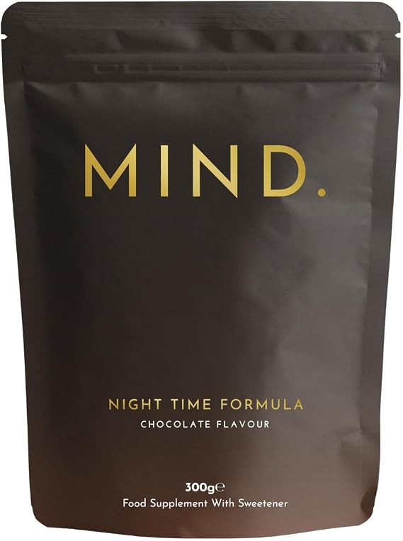 Sleep Drink for Calm & Relaxation with Reishi, Ashwagandha, Magnesium & Functional Mushrooms | Chocolate Flavour | 300g, 30 Servings