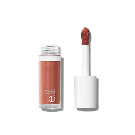 e.l.f. Camo Liquid Blush Long Lasting Liquid Blush for Highly Pigmented Colour Provides a Soft Dewy Finish Vegan & Cruelty Free Copper Etiquette