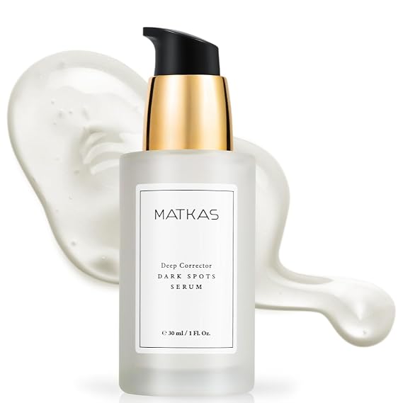 MATKAS Korean Niacinamide Serum Dark Spot Remover for Face 1 Fl. oz. | Dark Spot Remover Gel for Face Men and Women, Niacinamide Brightening Serum, Korean Pore Minimizer