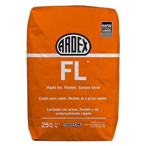 ARDEX FL Rapid Set Flexible Sanded Grout 25 lb Bag Azure Blue 27
