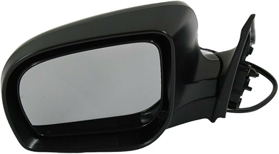1pc Left Driver Side Paintable Power Heated Operate Manual Folding Exterior Door Rear View Mirror Primed for Subaru for Forester X Limited/XT Limited 09-10 Without Auto-Dimming