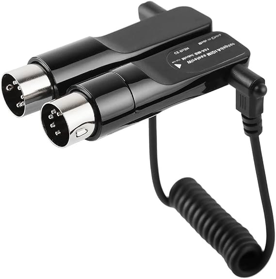 Wireless Midi Bluetooth Adapter for Digital Instrument Connecting with iOS Device