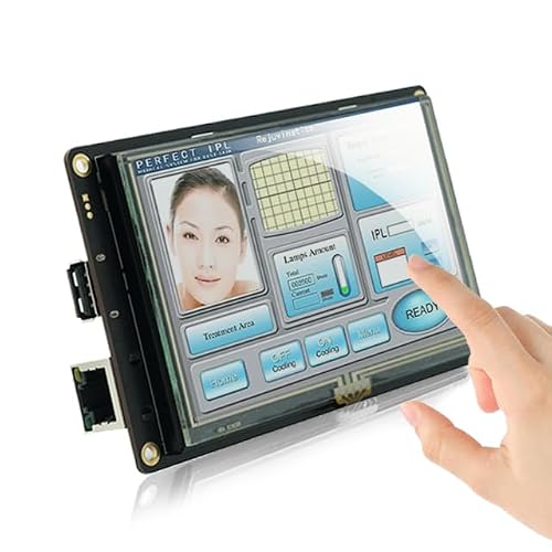 8'' Smart TFT LCD HMI Module Touch Screen  Free GUI Designer, 256M Flash 1GHz CPU, for Arduino Uno R3 ESP8266 ESP32, V3.0 New Upgraded Version