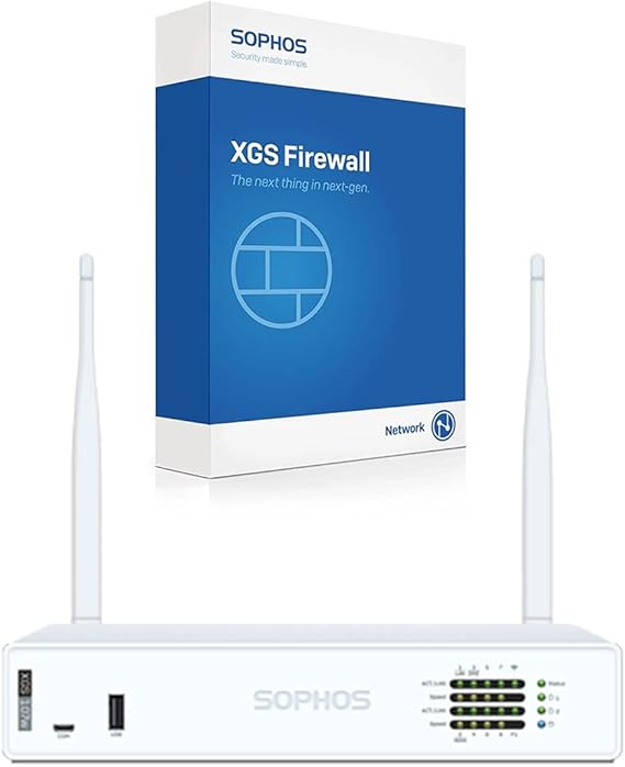 Sophos XGS 107w Next-Gen Firewall with Standard Protection, 3-Year (US Power Cord) (JY1Z3CSUS)