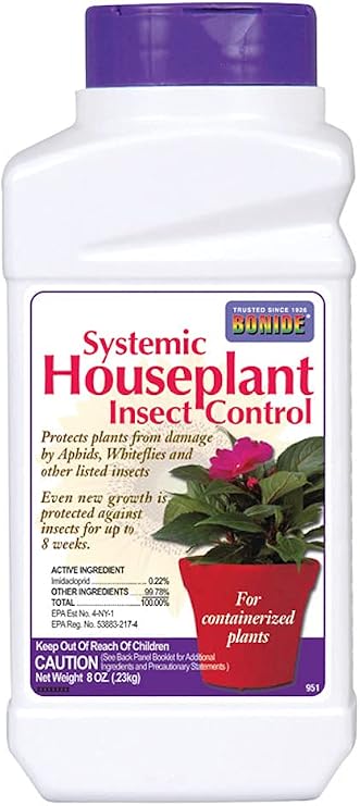 Bonide Products Houseplant Systemic Insect Control Granules, 8oz