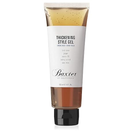 Baxter of California Thickening Style Gel , Strong Hold, 4 oz