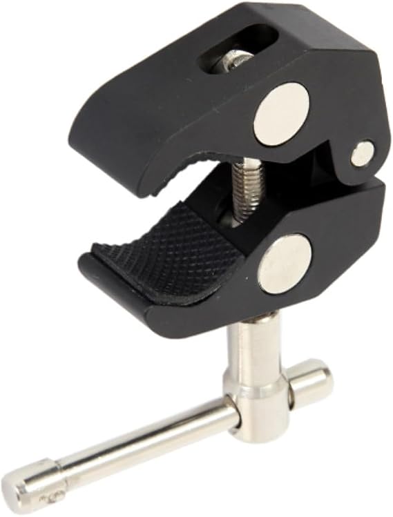 Ayex Super Crab Clamp DSLR Rig, Magic Kolu Aksesuarlar İçin Kelepçe