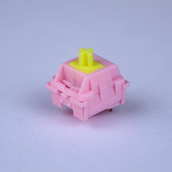 KTT Linear Switch Collection, 45g 3Pin MX Switch for Custom Gaming Mechanical Keyboard Color : Peach, Size : 30PCS