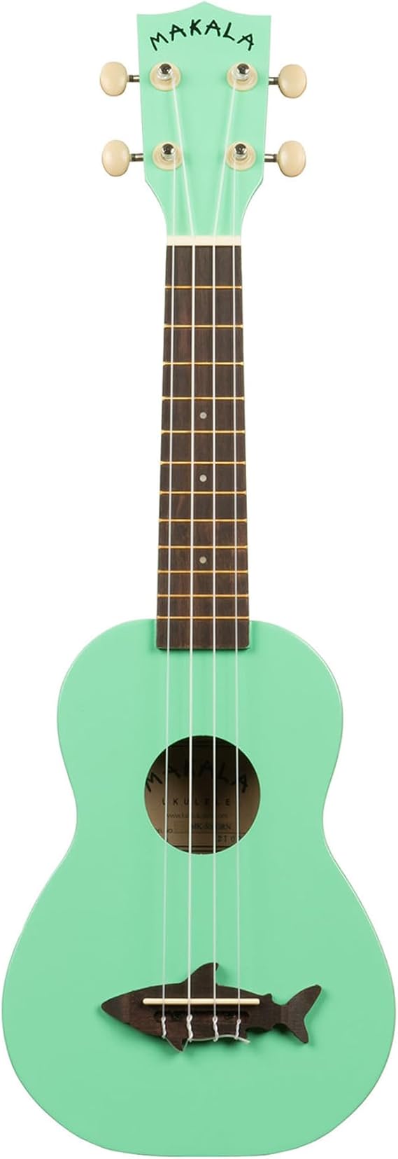 Kala MK-SS-GRN Makala Shark Soprano Ukulele - Surf Green