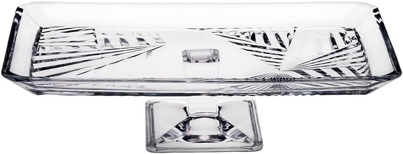 Paşabahçe MADLEN FOOTED SERVICE PLATE GIFT BOX Paşabahçe